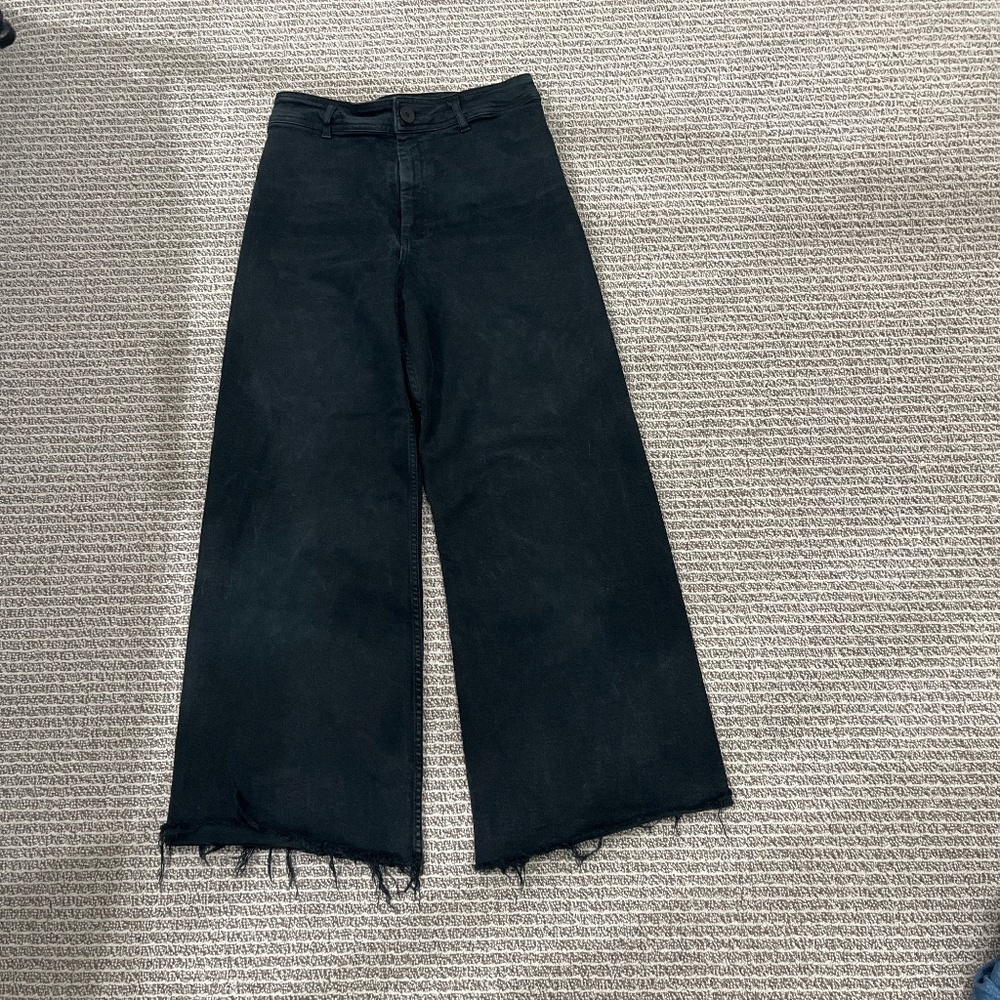 Black marine zara jeans